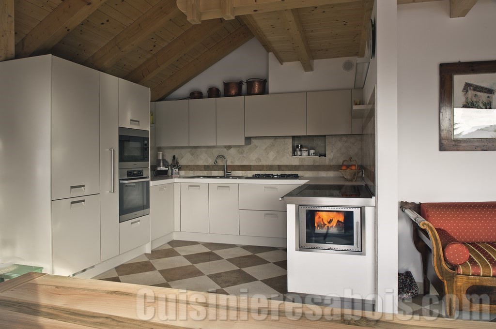 Cuisinière à bois Pertinger sur mesure