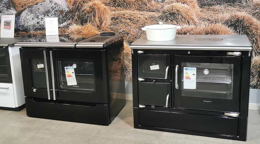 Le showroom Traini des cuisinières