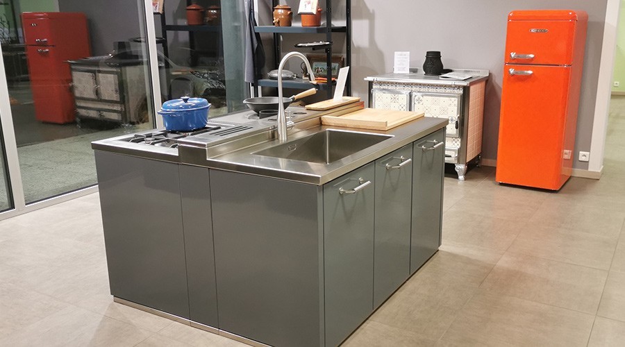 Le showroom Traini des cuisinières