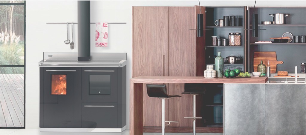 cuisinière à bois bouilleur Thermorossi