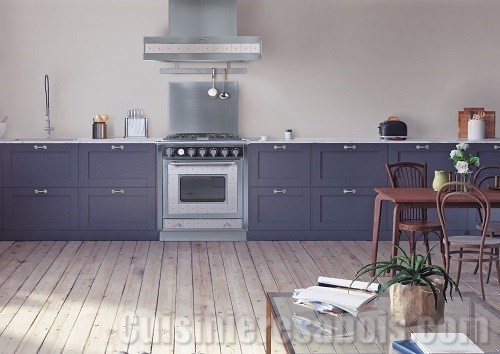 Cuisinière à bois de style rustique Wekos