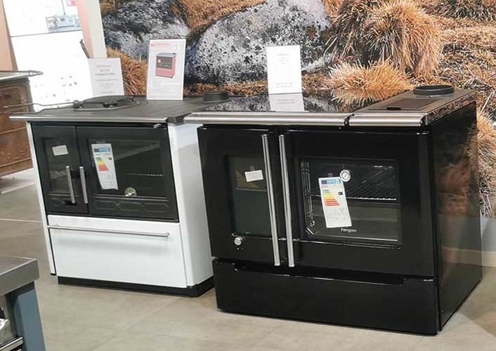 Le showroom Traini des cuisinières