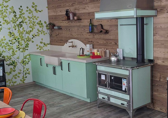 Le showroom Traini des cuisinières