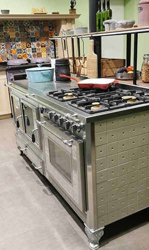 Le showroom Traini des cuisinières