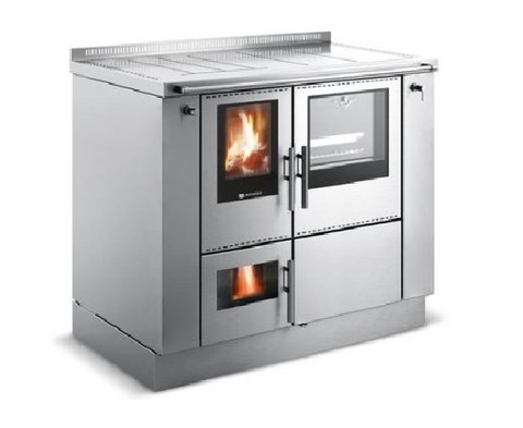 Cuisiniere a bois bouilleur pertinger 100 à tirage inversé