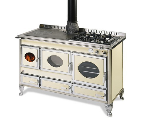 cuisinière  bouilleur à bois et électricitéWekos 360 LGE/SF
