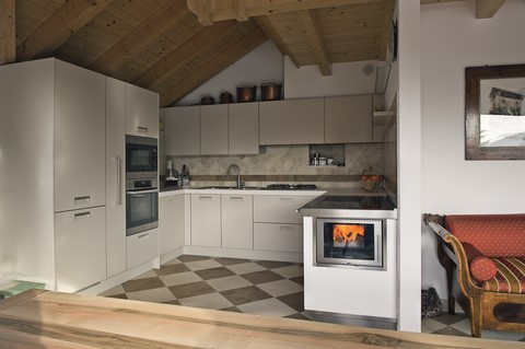 Cuisinière à bois Pertinger sur mesure