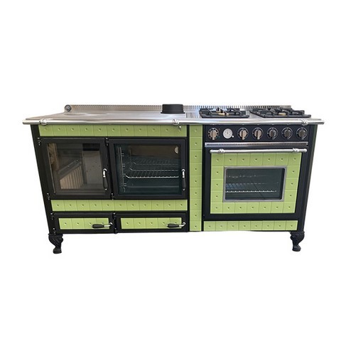 cuisinière à bois combinée Wekos 175 LGE