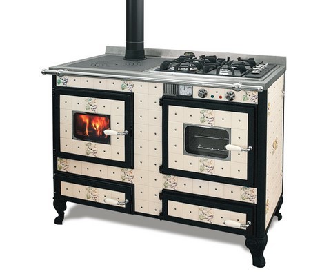 cuisinière à bois bouilleur Wekos 120 Rustica