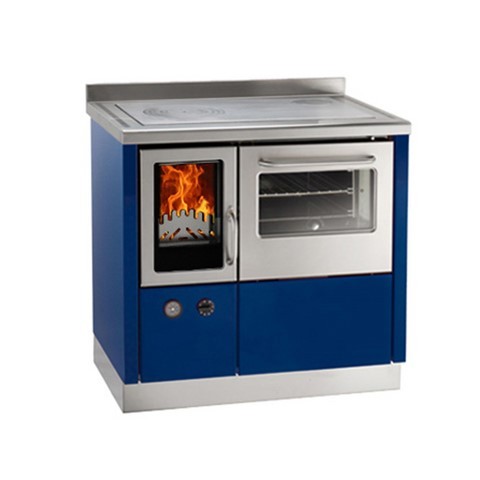 Cuisinière à bois bouilleur EKB110 Demanincor inox