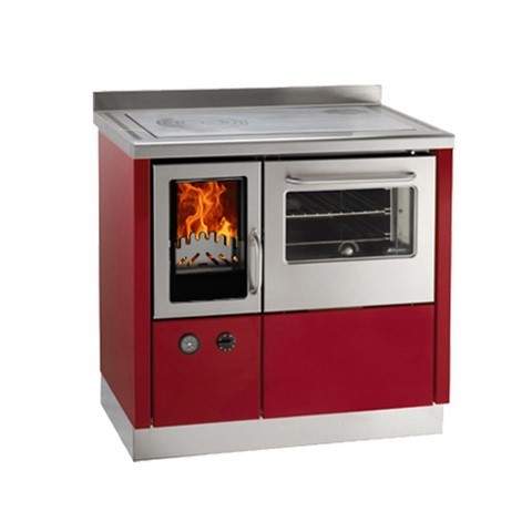 Cuisinière à bois bouilleur EKB110 Demanincor inox