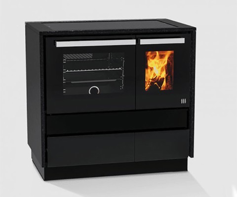 cuisinière à bois Lohberger Dachstein Modern