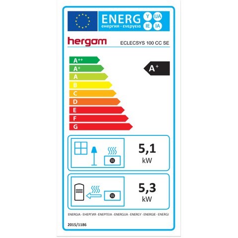 cuisiniere bois eclecsys 100cc fiche energie