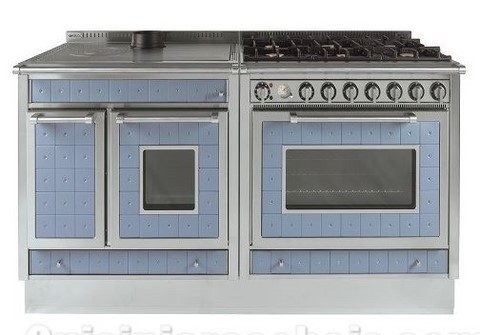 Cuisinière à bois et électrique Antico Casale 150 LGE