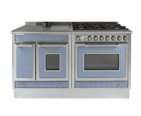 Cuisinière à bois et gaz Antico casale 180 LGE