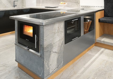 cuisinière à bois sur mesure