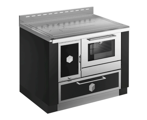 cuisinière à bois Pertinger professionnel 1100 finition dekor