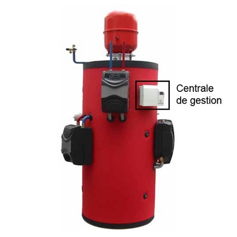 régulateur électronique chauffage bois traini