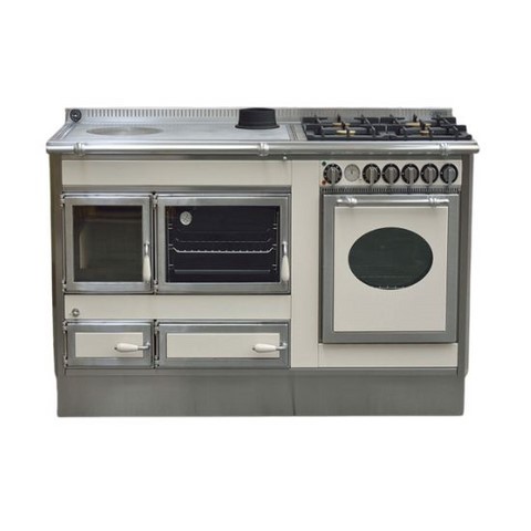 Cuisinière à bois bouilleur et électrique Antico Casale 150 LGE