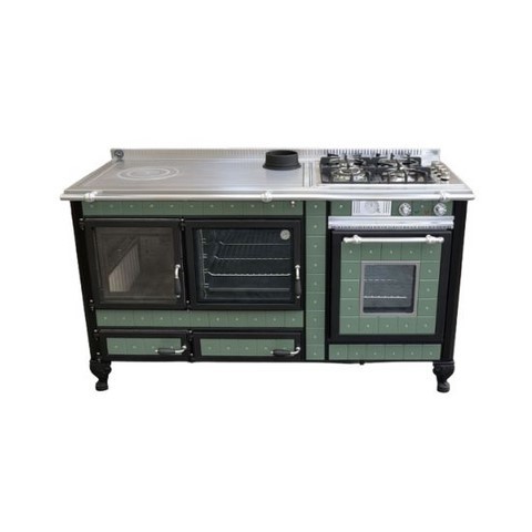cuisinière à bois bouilleur Wekos 160 LGE