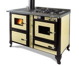 cuisinière à bois et électricité Wekos 120 LGE