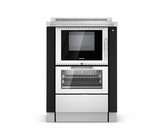 cuisinière à bois Ökoalpin 60 BU Noir/Inox