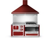 Cuisinière à bois et électricité Ökoalpin 185 Combinée