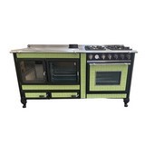 cuisinière à bois combinée Wekos 175 LGE