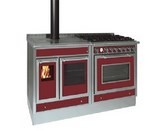 Cuisinière à bois et électrique Harmony 180 LGE